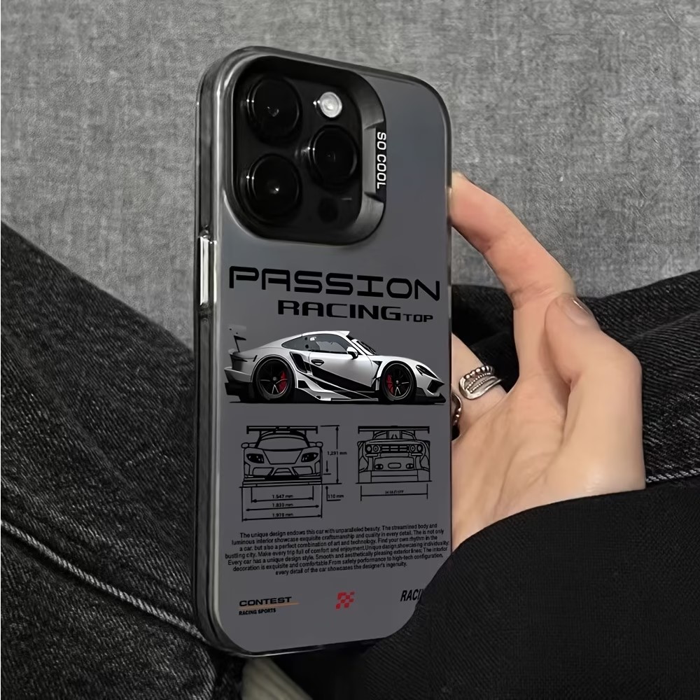 Mini Pc Case - 멋진 레이싱 스타일 라인 디자인 아이폰