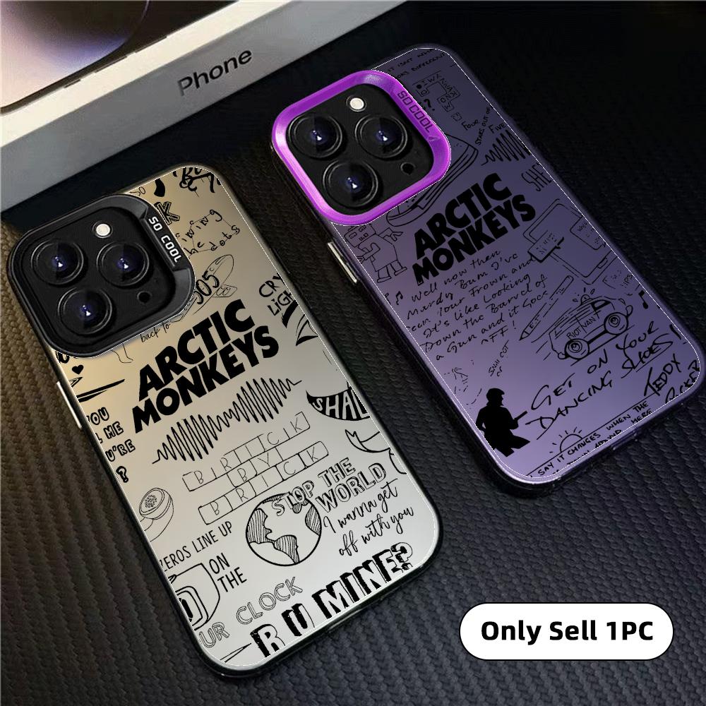 Matte Pc Case - 아틱 몽키스 밴드 디자인의 아이폰 18,
