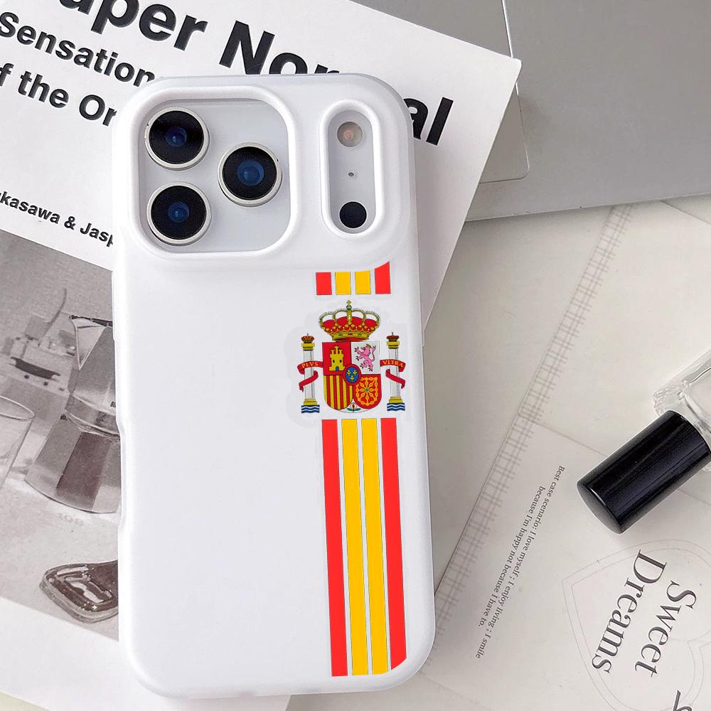 Mini Pc Case - 스페인 로고 에스파냐 레드 옐로우 라인