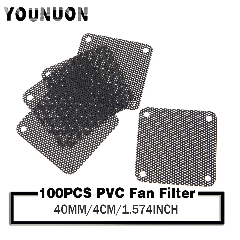 Dust Filter Pc - YOUNUON-40mm 팬 필터 4CM, 절단 가능