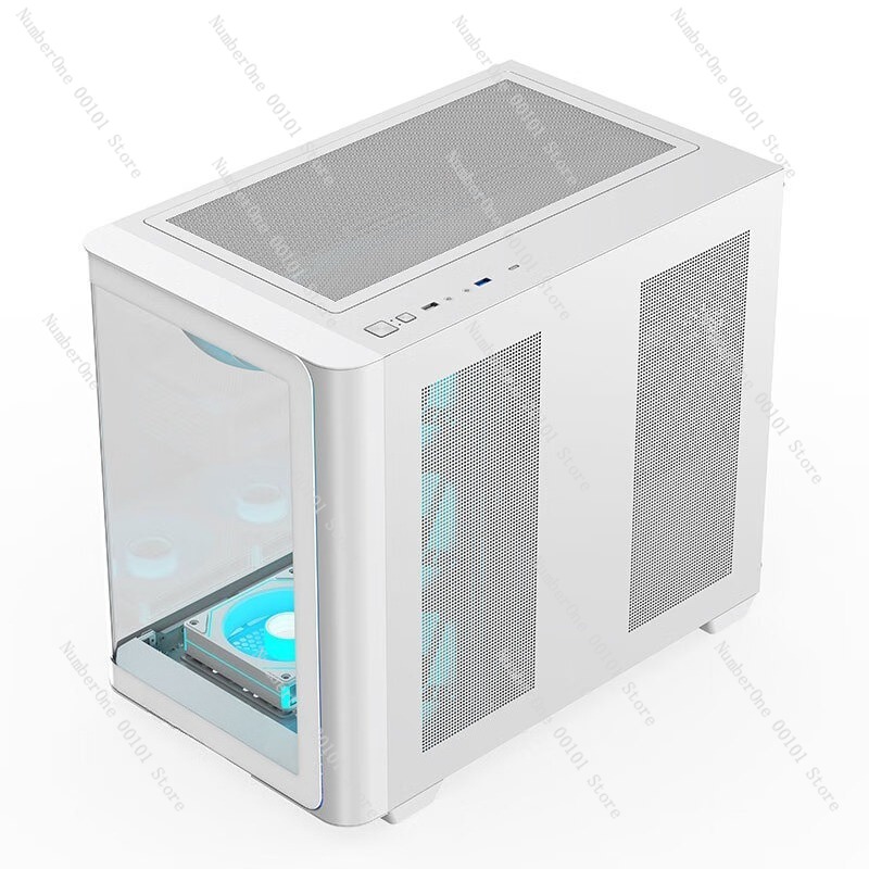 Atx Case - 파노라마 곡면 글래스 데스크탑 PC 케이스