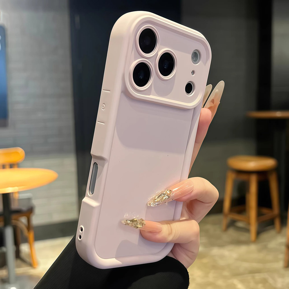 Matte Pc Case - 솔리드 컬러 헤비웨이트 폰 케이스 아이폰