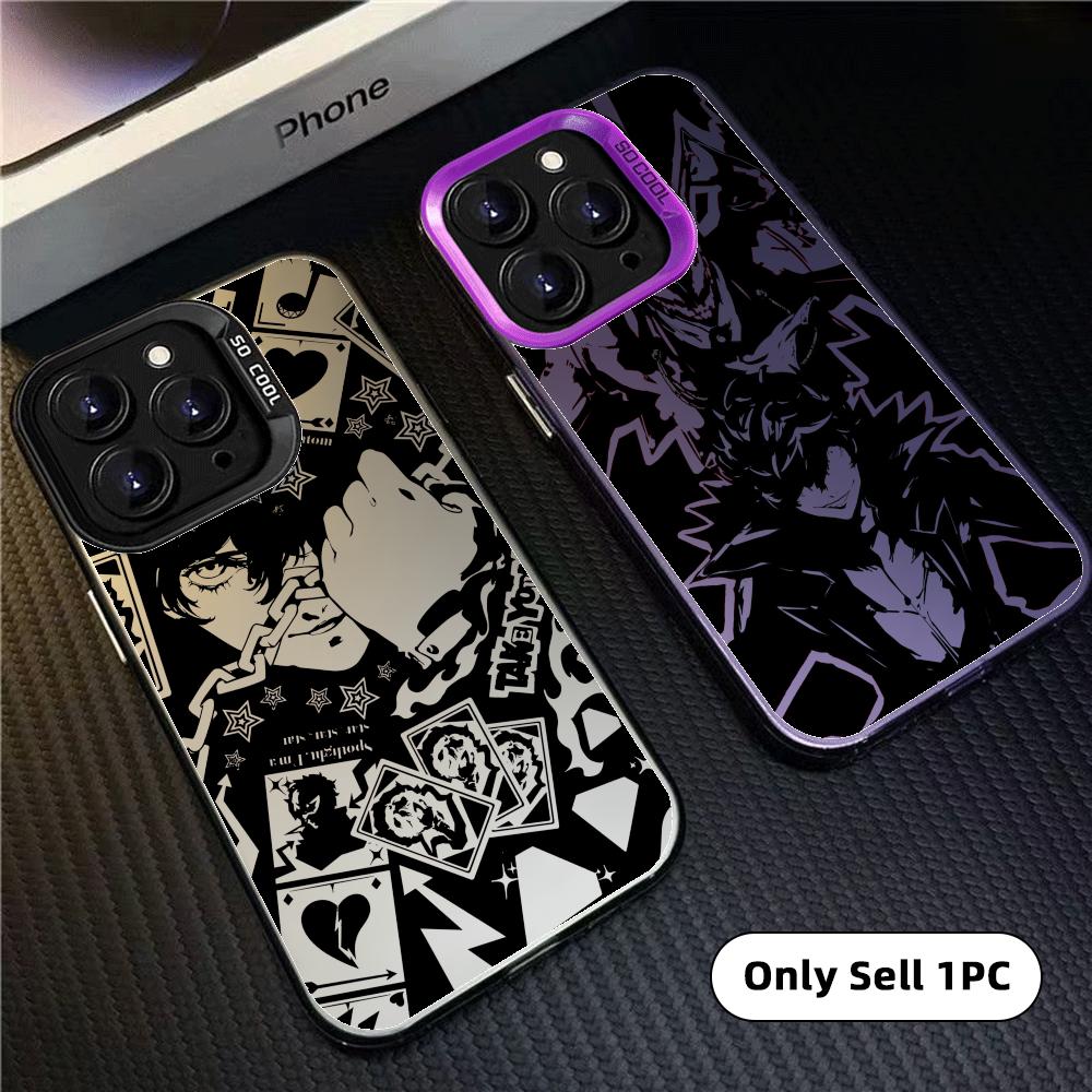 게임 P-페르소나 5 아이폰 17 16 15 14 13 - Matte Pc Case 리뷰 및 가격
