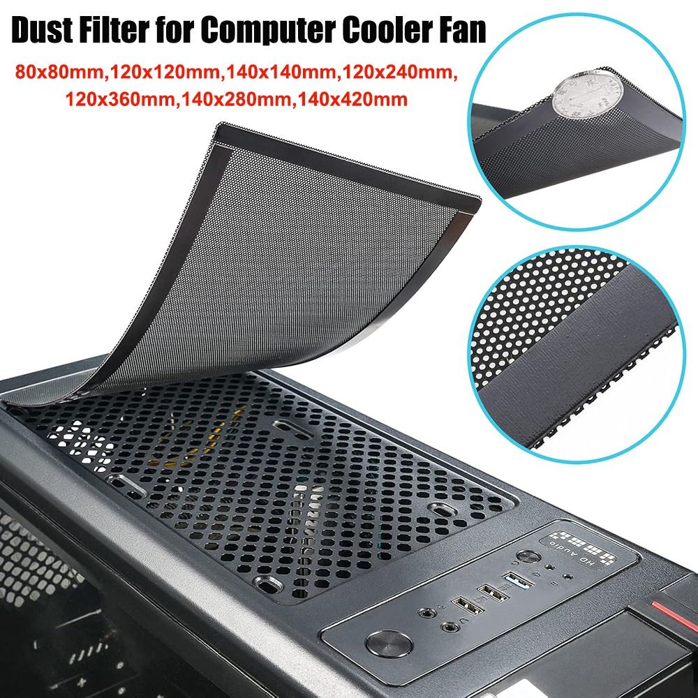 새로운 PVC 먼지 필터 커버 마그네틱 프레임 블랙 P - Dust Filter Pc 리뷰 및 가격