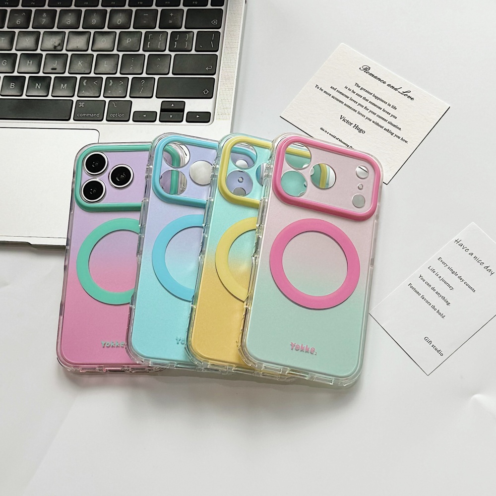 패션 캔디 컬러 다즐 마그세이프 카메라 보호 폰 케이스 - Matte Pc Case 리뷰 및 가격