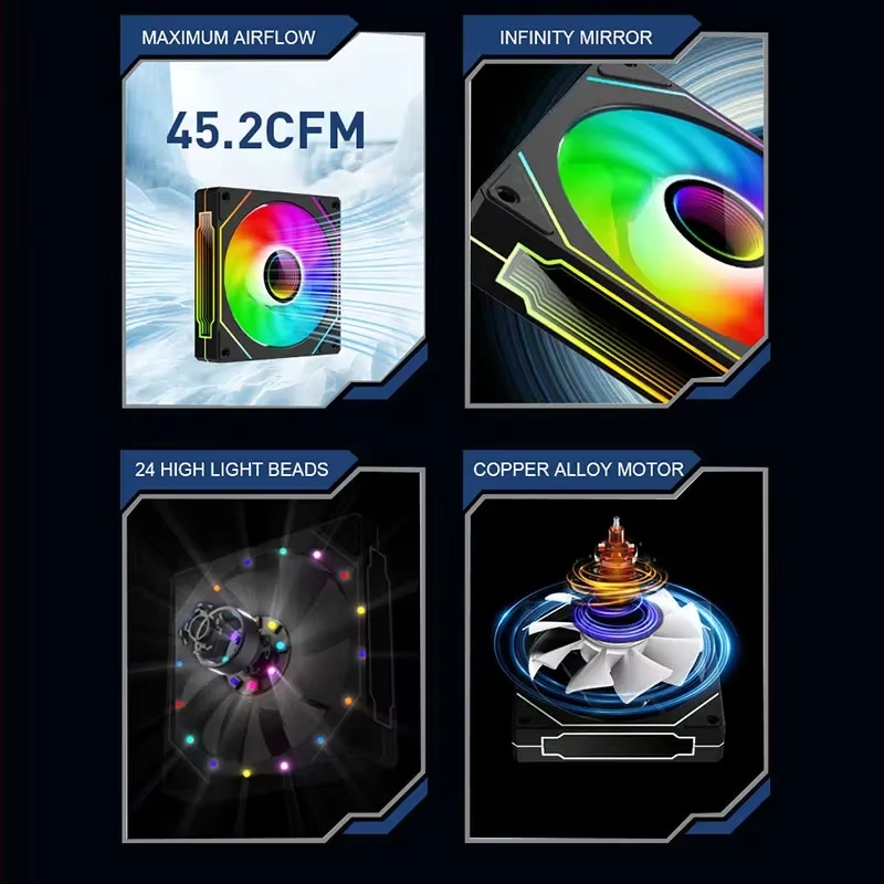 프리즘 4 프로 120mm PWM ARGB 케이스 팬  - Pc Chassis 리뷰 및 가격
