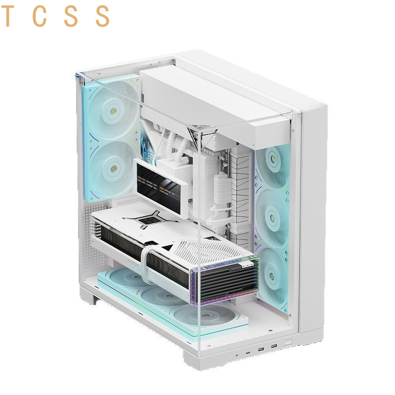 화이트 파노라마 트리플 강화유리 PC 케이스 어항 스타 - Atx Case 리뷰 및 가격