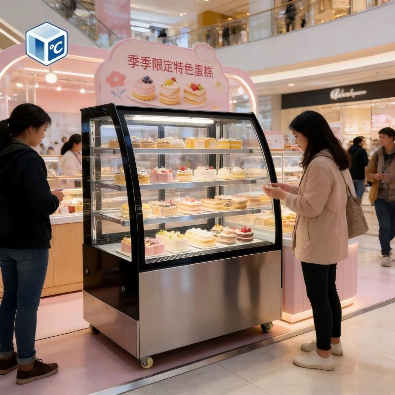 2단 상업용 케이크 디스플레이 냉장고 팬 냉각 R290 - Case Fans 리뷰 및 가격