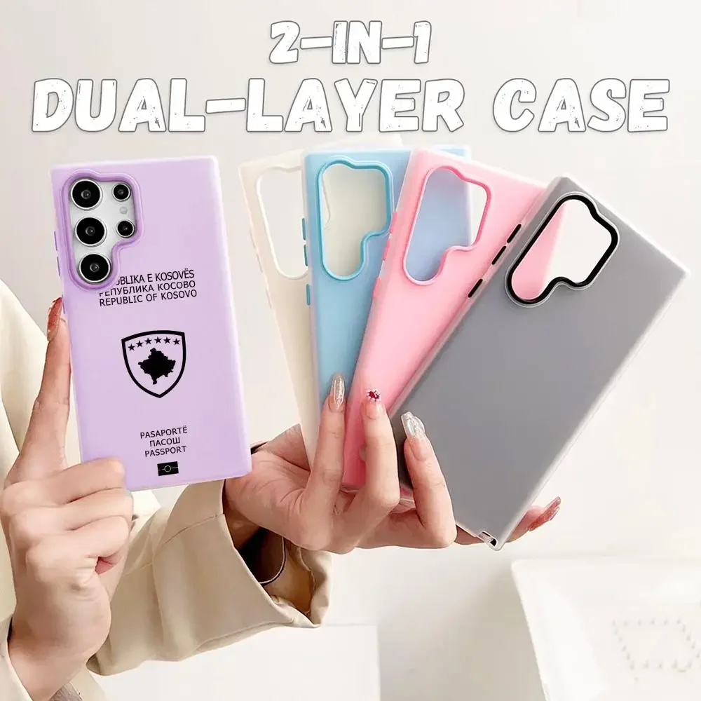 코소보 여권 로고 폰 케이스 삼성 갤럭시 S25 S24 - Computer Case 리뷰 및 가격