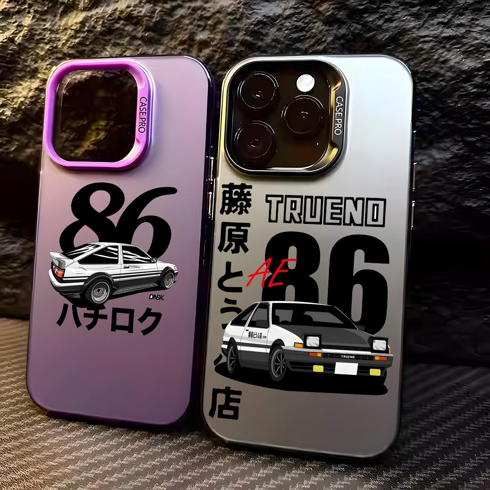 애니메이션 이니셜 D AE86 아이폰 17 16 15  - Matte Pc Case 리뷰 및 가격
