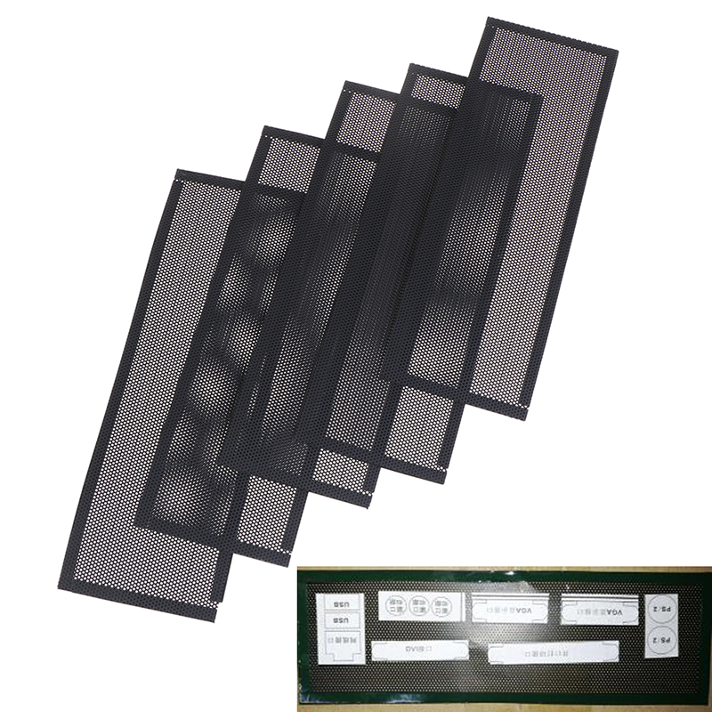 - 5PCS PVC 먼지 필터 컴퓨터 섀시 I/O용 범 - Dust Filter Pc 리뷰 및 가격