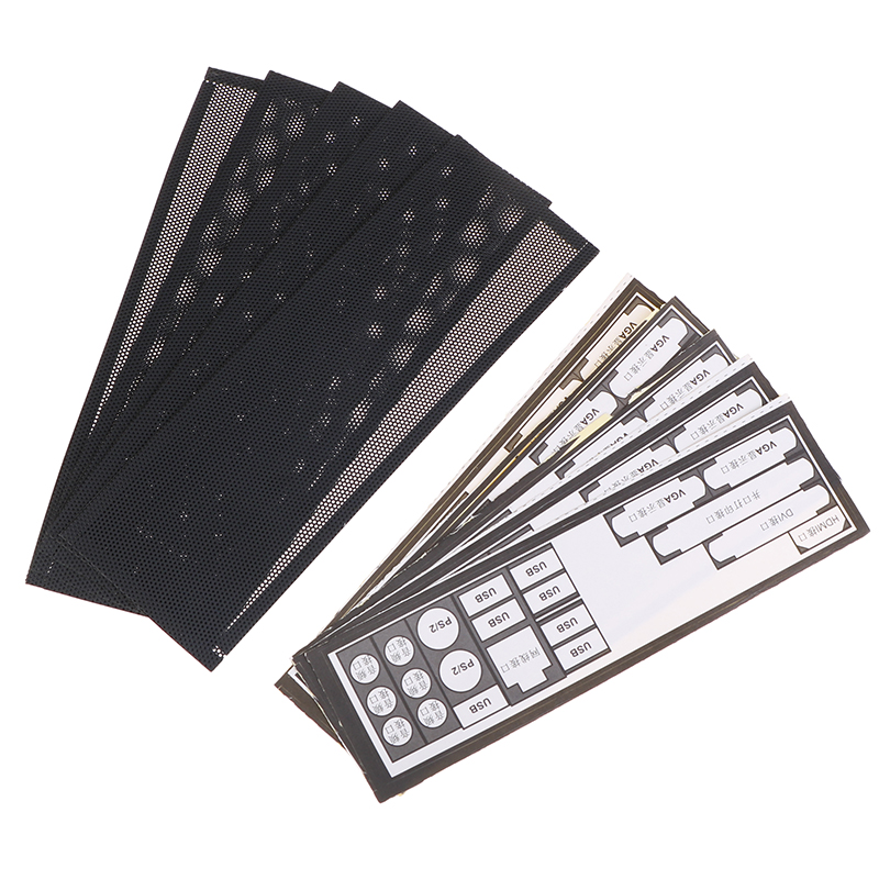 - 5PCS PVC 먼지 필터 컴퓨터 섀시 I/O용 범 - Dust Filter Pc 리뷰 및 가격