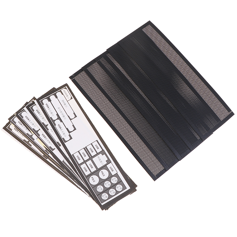 - 5PCS PVC 먼지 필터 컴퓨터 섀시 I/O용 범 - Dust Filter Pc 리뷰 및 가격