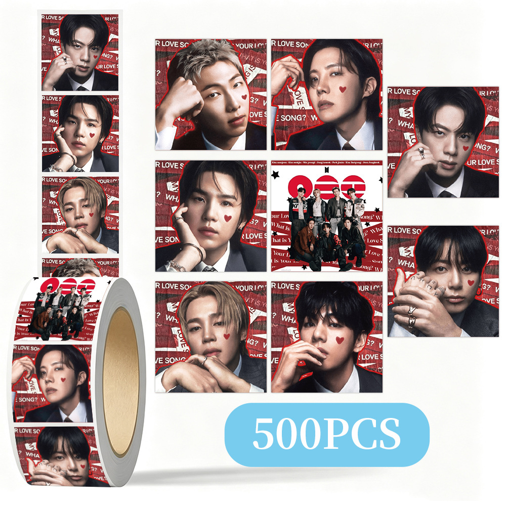 K-pop BTS 롤 스티커 500개 DIY 저널 스크 - Case Fans 리뷰 및 가격