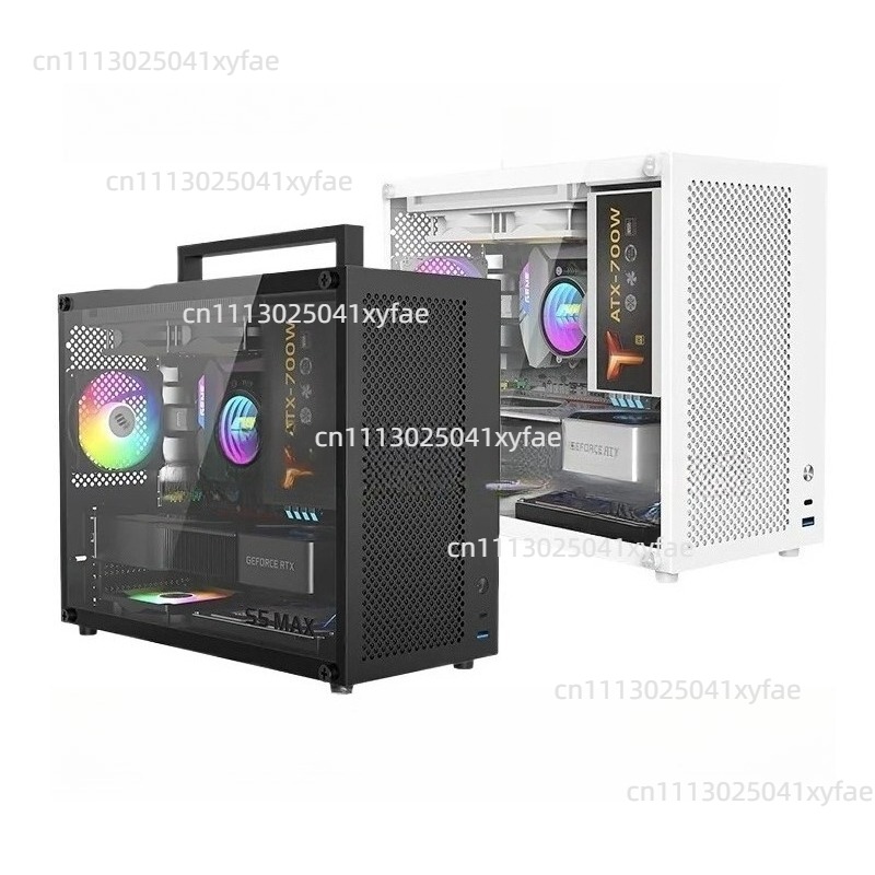 S5MAX 화이트 PC 케이스, MATX / 미니 IT - Pc Chassis 리뷰 및 가격