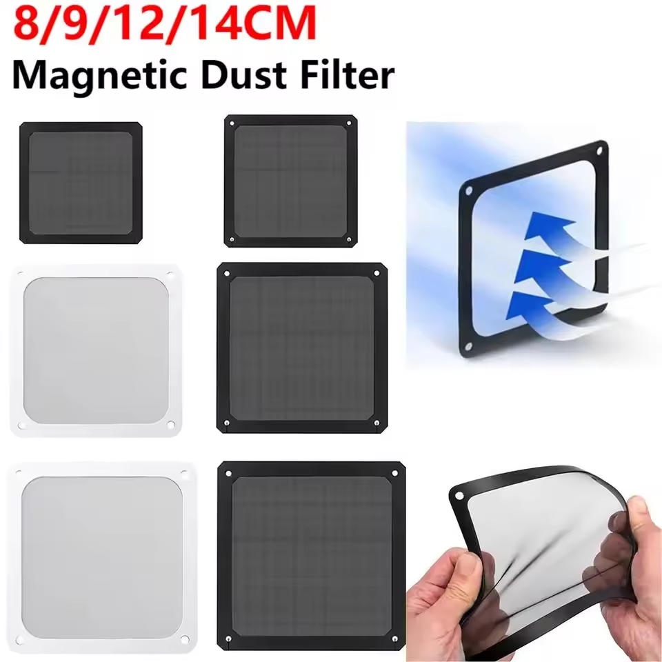 80mm 90mm 120mm 140mm PC 케이스 쿨 - Dust Filter Pc 리뷰 및 가격
